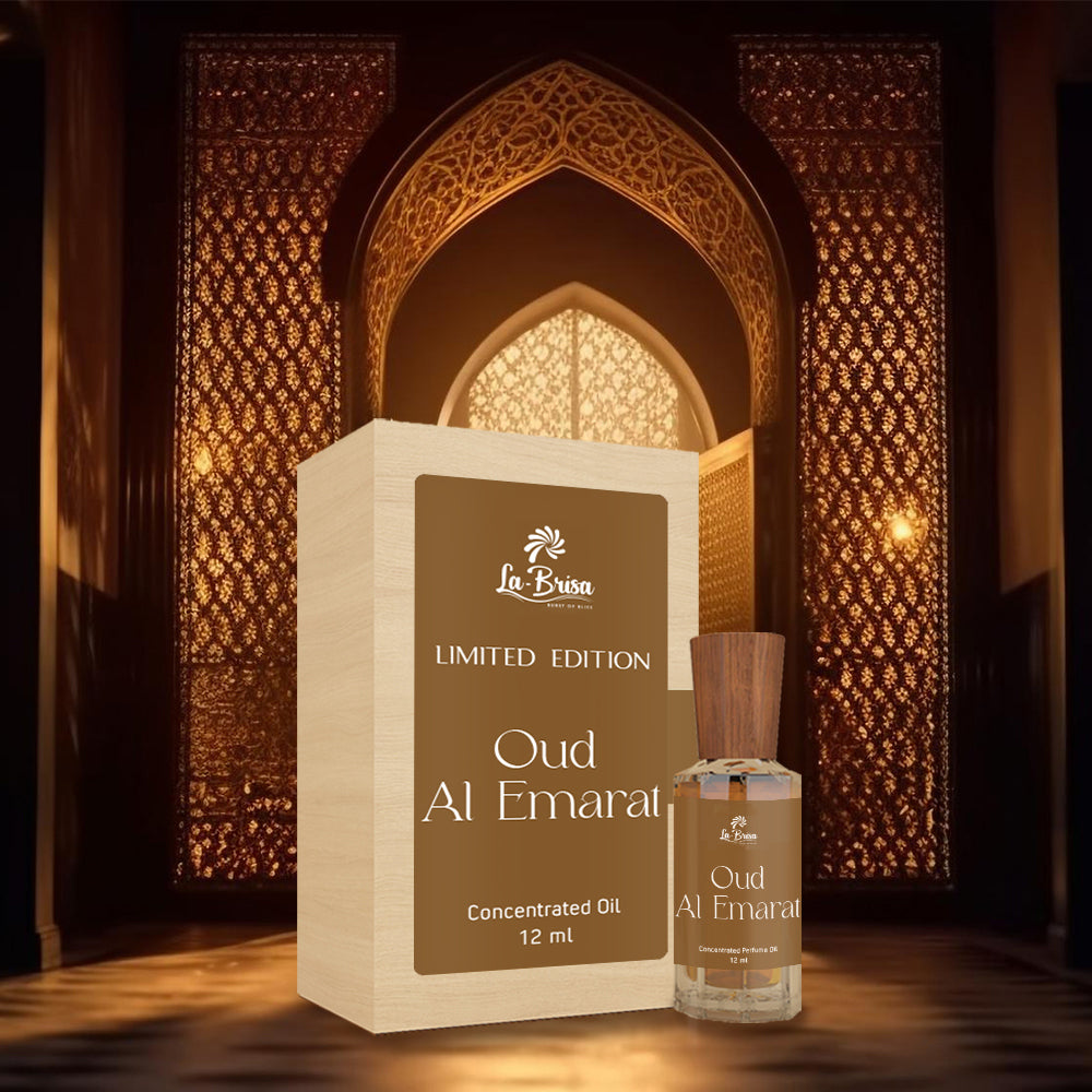 La Brisa Oud Al Emarat Attar For Men | Limited Edition Premium Grade | Ideal For Gifting | 12ml