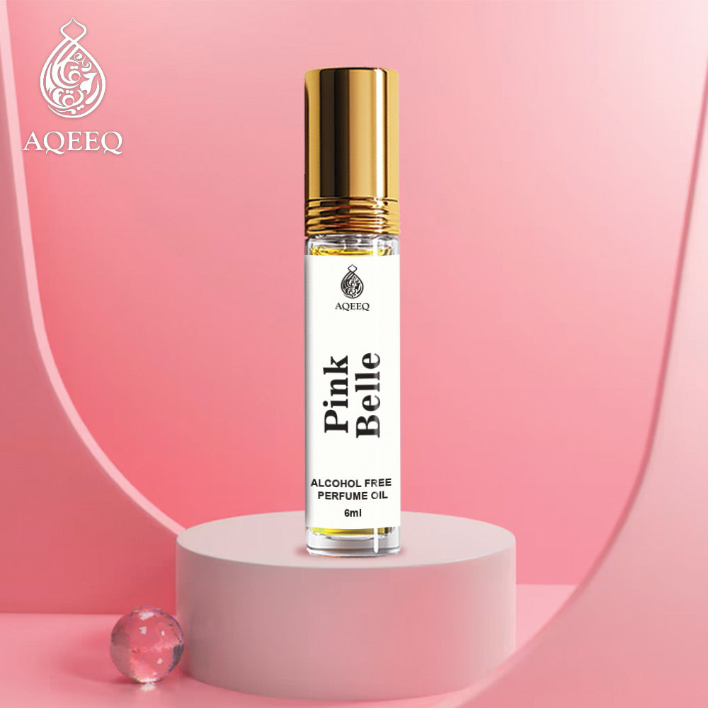 Aqeeq Pink Belle Attar For Women | Sweet Fruity Candy Attar Perfume Roll On | Alcohol Free Long Lasting Women Attar | 6ml