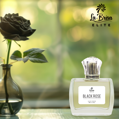La Brisa (Elite) - Black Rose, Eau De Parfum, 50ml | Long Lasting Unisex Perfume | Highly Concentrated Perfume |