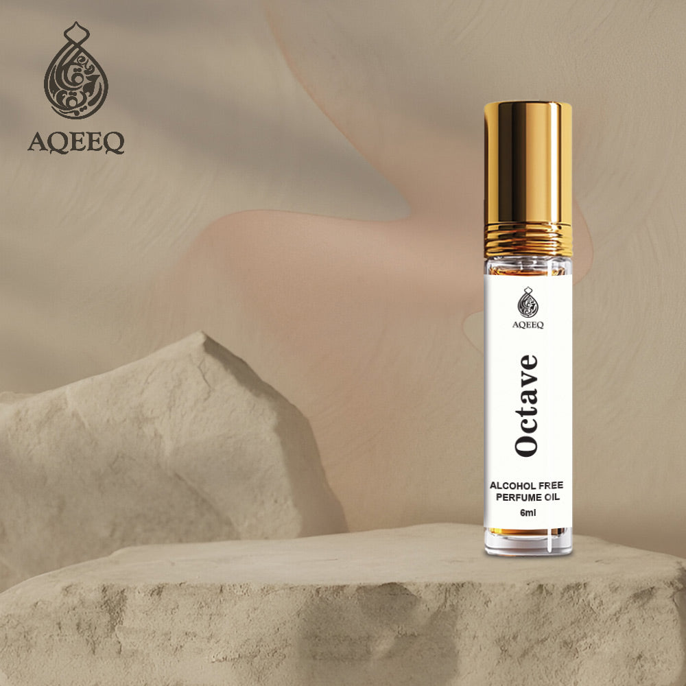 Aqeeq Octave Attar For Men | Long Lasting Bold Masculine Spicy Attar Perfume Roll On | 6ml
