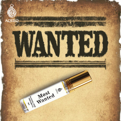 Aqeeq Most Wanted Attar For Men | Long Lasting Strong Masculine Attar Perfume Roll On | 6ml
