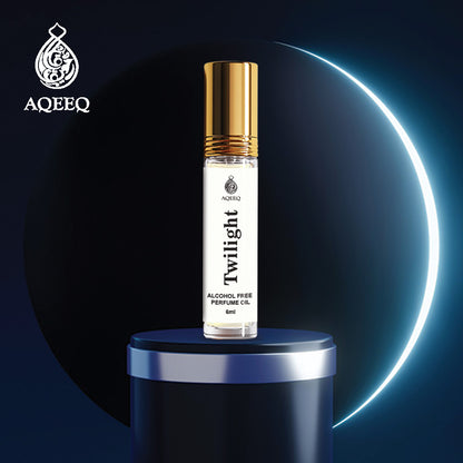 Aqeeq Twilight Premium Unisex Attar Perfume Roll On | Long Lasting Fruity Floral Attar For Men & Women | 6ml