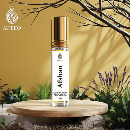 Aqeeq Afshan Oriental Attar For Men & Women | Arabic Floral Musk Unisex Attar Perfume Roll On | 6ml