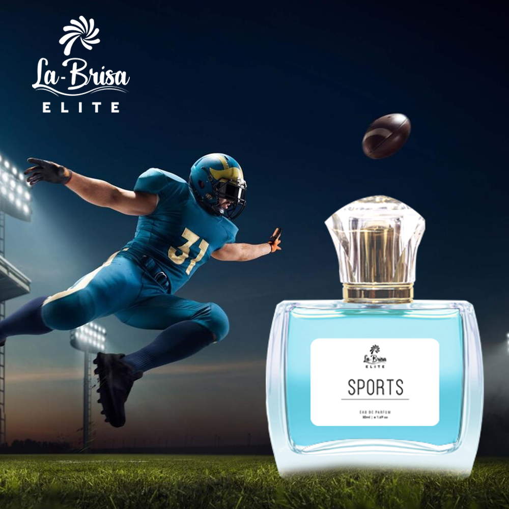 La Brisa (Elite) - Sports | Long-Lasting Perfume For Men | Mint, Mandarine, Geranium, Amber, Cedarwood & Musky Notes | Perfect Fragrance For Bold Up Your Confidence | Best Option For During Workouts, Jogging & Yoga | Eau De Parfum - 50ml |