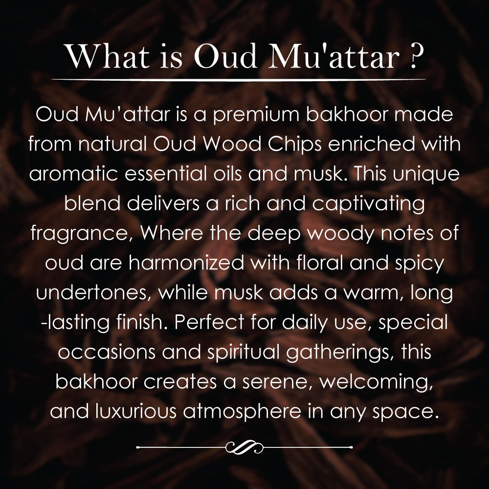 La Brisa Musk Al Ward Bakhoor Oud Muattar | Rose Musk Woody Fragrance | Arabian Oud Wood Chips | 50gms