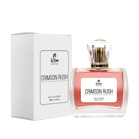 La Brisa (Elite) Crimson Rush | Long Lasting Perfume For Women | Peach, Freesia, Jasmine, Vanilla & Patchouli | Premium Option For Gifting Her | Eau De Parfum - 50ml |