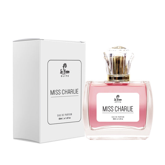 La Brisa (Elite) Miss Charlie | Long Lasting Perfume For Women | Strawberry, Mandarin Orange, Rose, Jasmine, Patchouli & Ambery Notes | Unique Fragrance For Women's | Ideal For Every Special Occasion | Eau De Parfum - 50ml |