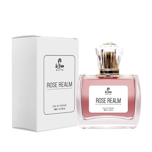 La Brisa (Elite) Rose Realm | Long Lasting Perfume For Women | Turkish Rose, Coffee, Patchouli, Cardamom & Sandalwood Notes | Luxurious Gifting Option For Women  | Eau De Parfum - 50ml |