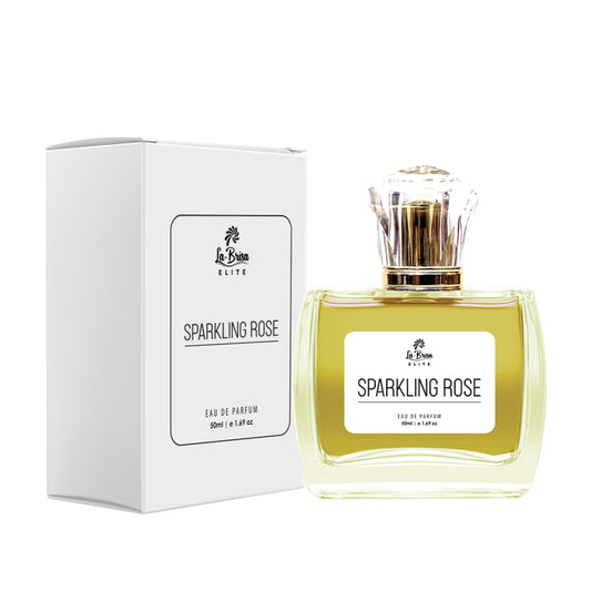 La-Brisa (Elite) Sparkling Rose | Long Lasting Unisex Perfume | Black Pepper, Ginger, Rose, Cinnamon, Patchouli & Myrrh Notes | Premium Rose Scent | Ideal For Every Special Moment | Eau De Parfum - 50ml |
