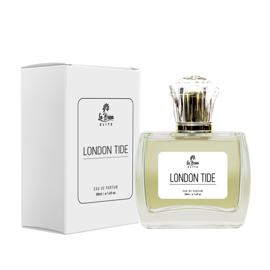 La Brisa (Elite) London Tide | Long Lasting Unisex Perfume | Lavender, Grapefruit, Bergamot, Jasmine & Musky Notes | Fresh & Aquatic Perfume | Ideal For Everyday Use | Eau De Parfum - 50ml |