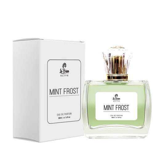 La Brisa (Elite) Mint Frost | Long Lasting Unisex Perfume | Mint, Green Herbs & Menthol |Aroma of Cool Minty Herbs | Perfect Idea For Spreading Freshness | Eau De Parfum - 50ml |