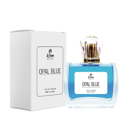 La-Brisa (Elite) Opal Blue | Long-Lasting Perfume For Men | Citrus, Orchid, Amber & Musk Notes | Premium Fresh Marine Scent | Perfect Option For This Summer Season | Eau De Parfum - 50ml |