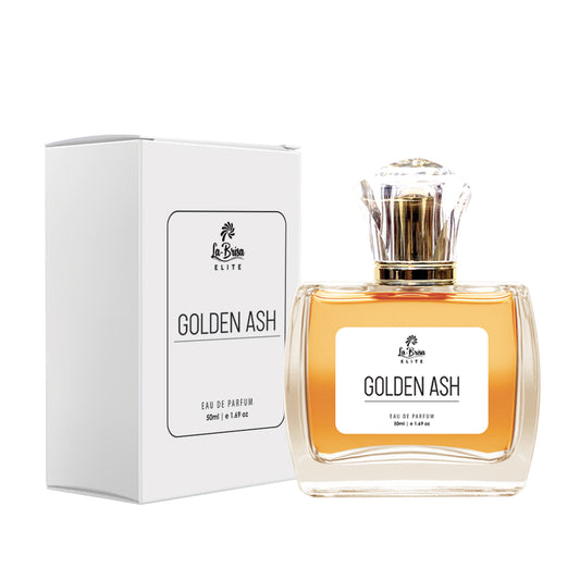 La Brisa (Elite) Golden Ash | Long Lasting Unisex Perfume | Cinnamon, Saffron, Patchouli, Oud & Ambery Notes | Premium Oud Based Perfume | Best For Your Daily Collection | Eau De Parfum - 50ml |